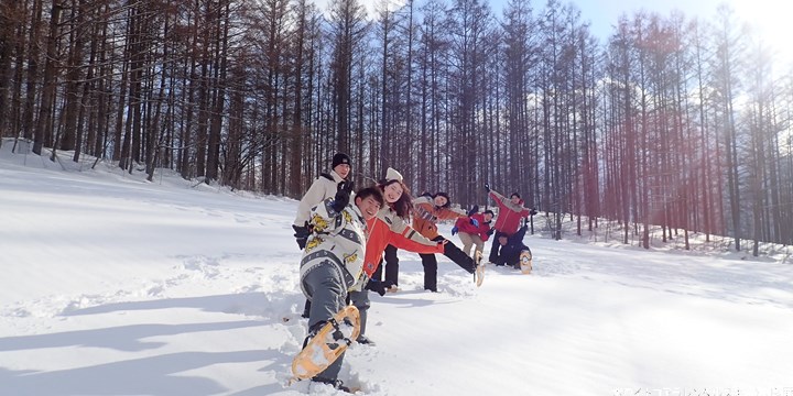 富良野スノーアクティビティ　スノーシュー