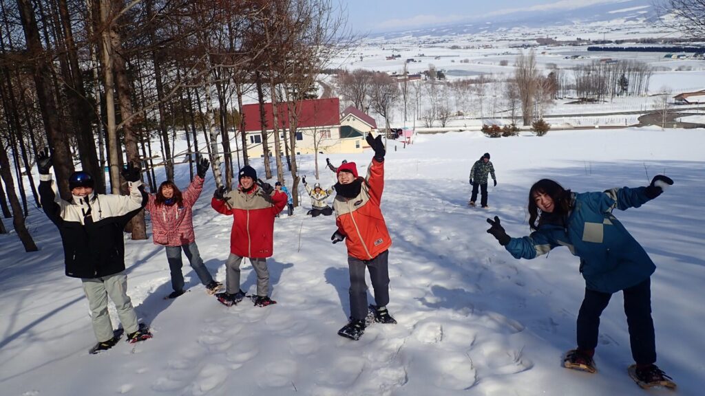 富良野スノーシュー