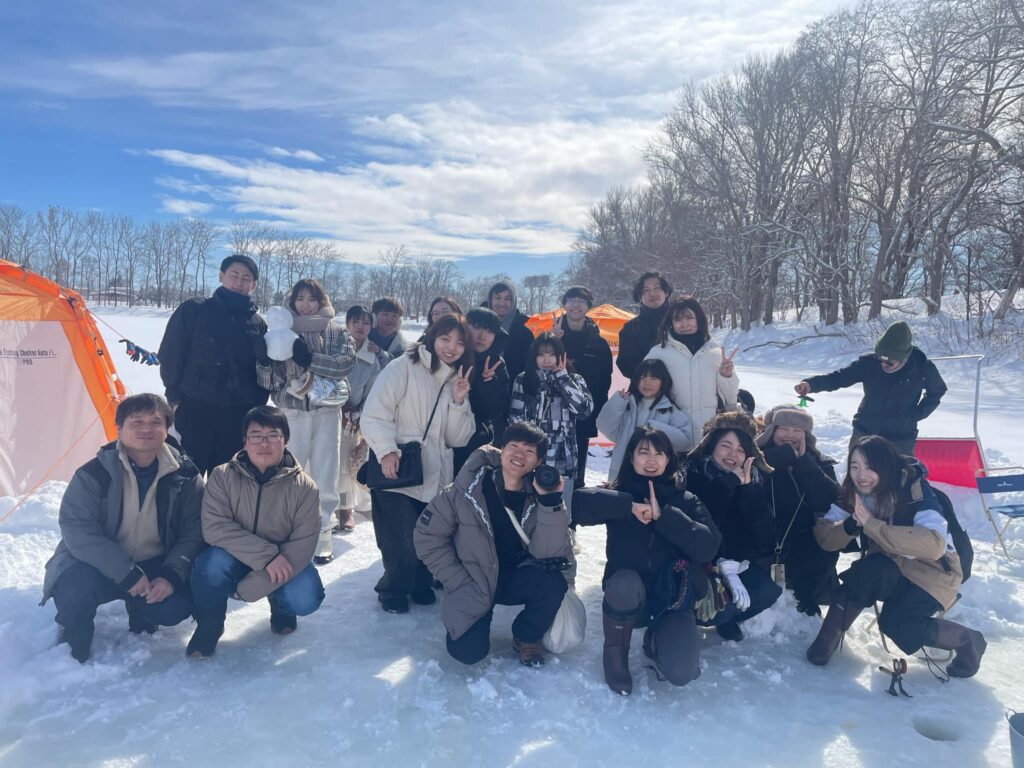 札幌　茨戸川ワカサギ釣り